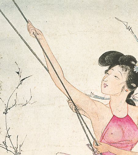 静乐-胡也佛的仕女画和最知名的金瓶梅秘戏图